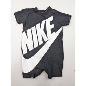 Nike Black and White Romper 0-3 Months